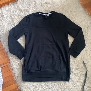 adidas long crew neck sweatshirt